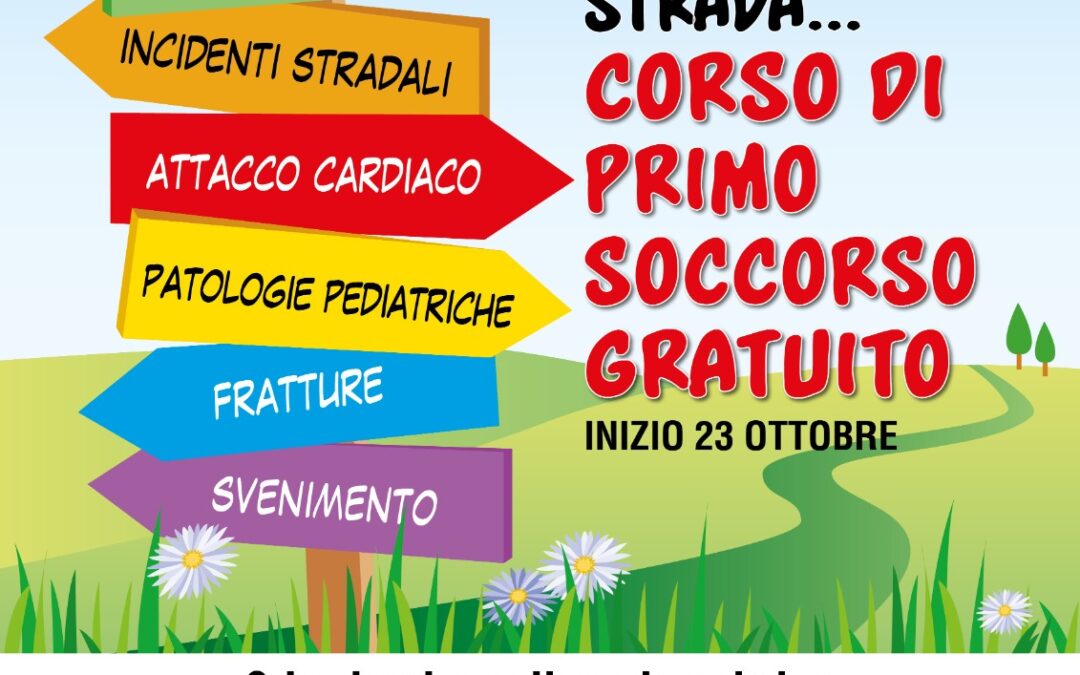 Corso di primo soccorso gratuito